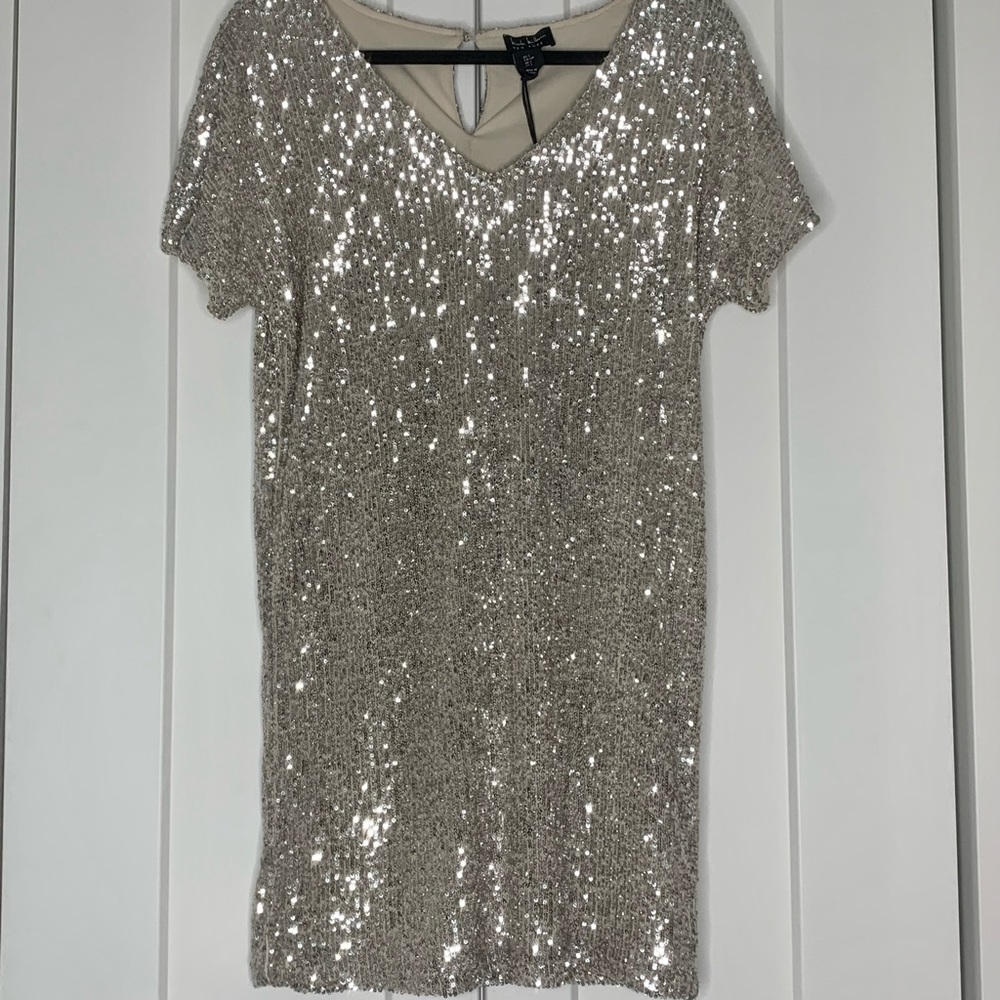 Sequin Dress by Nicole Miller in size S.